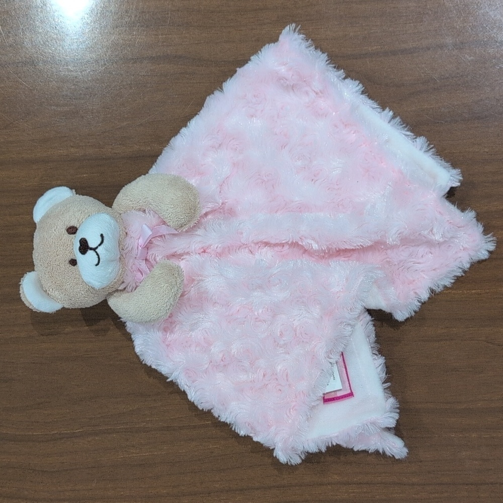 Pink Teddy soft snuggle baby lovie baby toy blanket 3 for $15